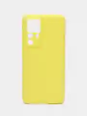 Желтый чехол Xiaomi 12T, 12T Pro, Redmi K50 Ultra, Сяоми 12Т (Про) силиконовый, цветной, матовый