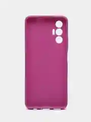 Пурпурный чехол для Tecno Pova 3, силиконовый, цветной, матовый