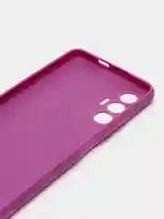 Пурпурный чехол для Tecno Pova 3, силиконовый, цветной, матовый