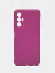 Пурпурный чехол для Tecno Pova 3, силиконовый, цветной, матовый