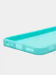 Бирюзовый чехол Realme 10 Pro (Реалми 10 Про), силиконовый, цветной, матовый