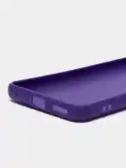 Фиолетовый чехол для Tecno Pova 3, силиконовый, цветной, матовый