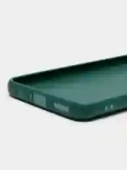 Тёмно-зелёный чехол для Tecno Pova 3, силиконовый, цветной, матовый