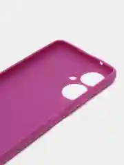 Пурпурный чехол Tecno Camon 19/19 Pro 4G силиконовый, цветной, матовый