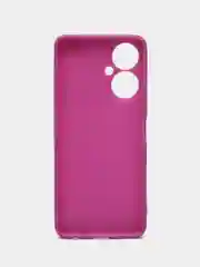 Пурпурный чехол Tecno Camon 19/19 Pro 4G силиконовый, цветной, матовый