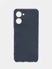 Темно-синий чехол Realme 10 Pro (Реалми 10 Про), силиконовый, цветной, матовый