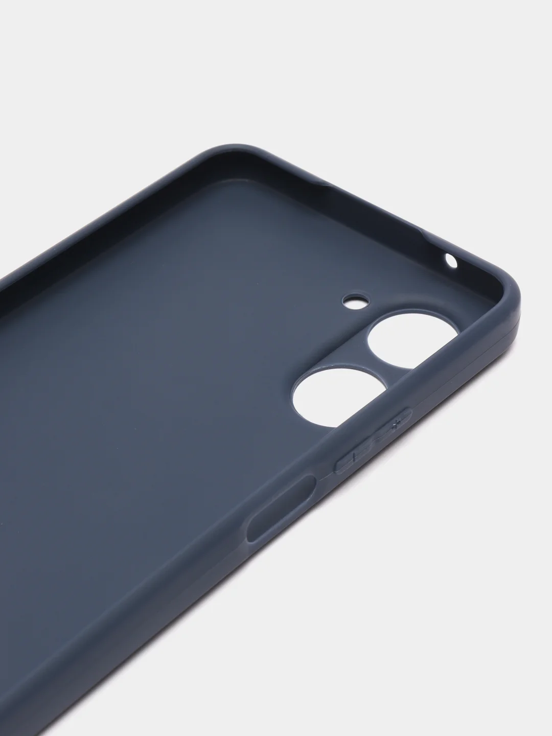 Темно-синий чехол Realme 10 Pro (Реалми 10 Про), силиконовый, цветной, матовый