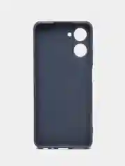 Темно-синий чехол Realme 10 Pro (Реалми 10 Про), силиконовый, цветной, матовый