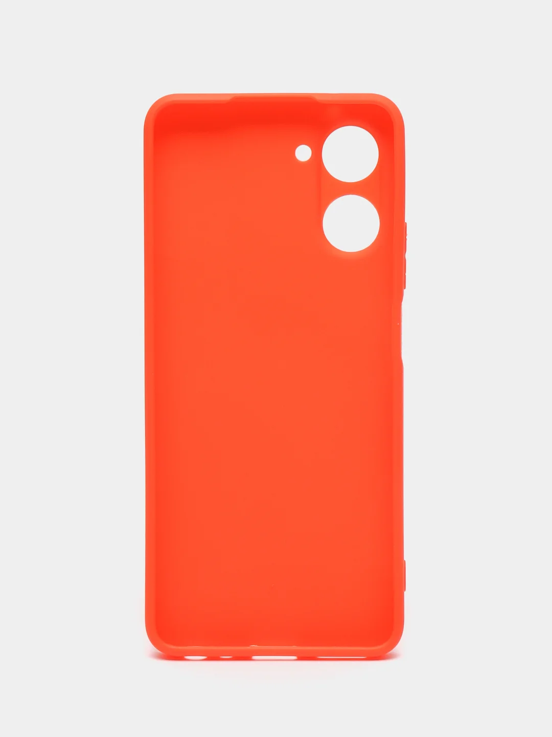 Оранжевый чехол Realme 10 Pro (Реалми 10 Про), силиконовый, цветной, матовый