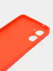 Оранжевый чехол Realme 10 Pro (Реалми 10 Про), силиконовый, цветной, матовый