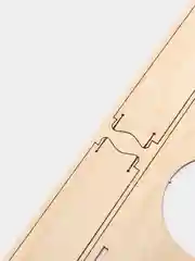 Алый танк деревянный "Под пиво"