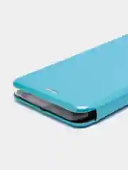 Голубой чехол-книжка для Realme C31 (Реалми С31)