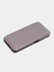Серебряный чехол-книжка для Realme C31 (Реалми С31)