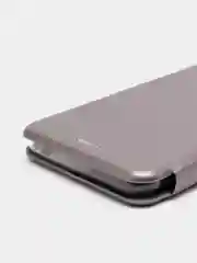 Серебряный чехол-книжка для Realme C31 (Реалми С31)