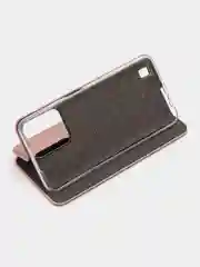 Розовый чехол-книжка для Realme C31 (Реалми С31)