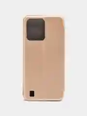 Золотой чехол-книжка для Realme C31 (Реалми С31)