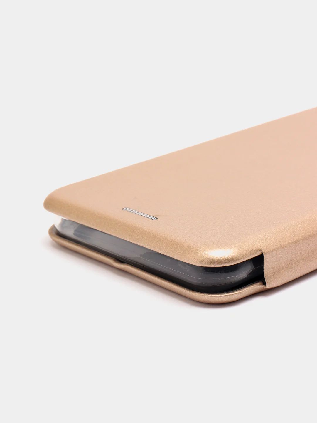 Золотой чехол-книжка для Realme C31 (Реалми С31)