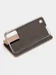 Золотой чехол-книжка для Realme C31 (Реалми С31)