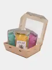 Фиолетовый соль для ванны, подарочный набор