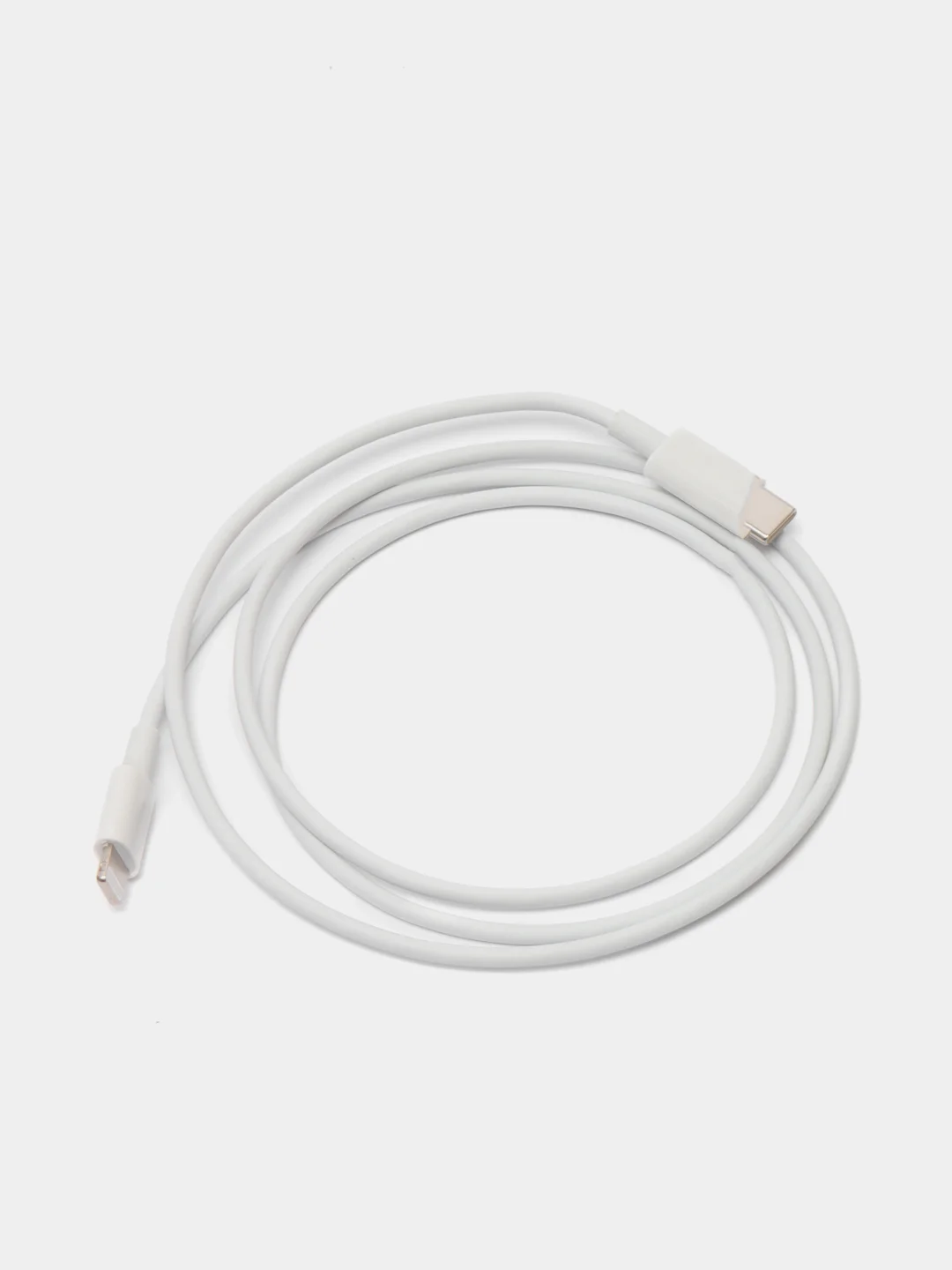 Белый блок питания для iPhone, Type-C, зарядник на айфон