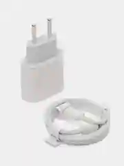 Белый блок питания для iPhone, Type-C, зарядник на айфон