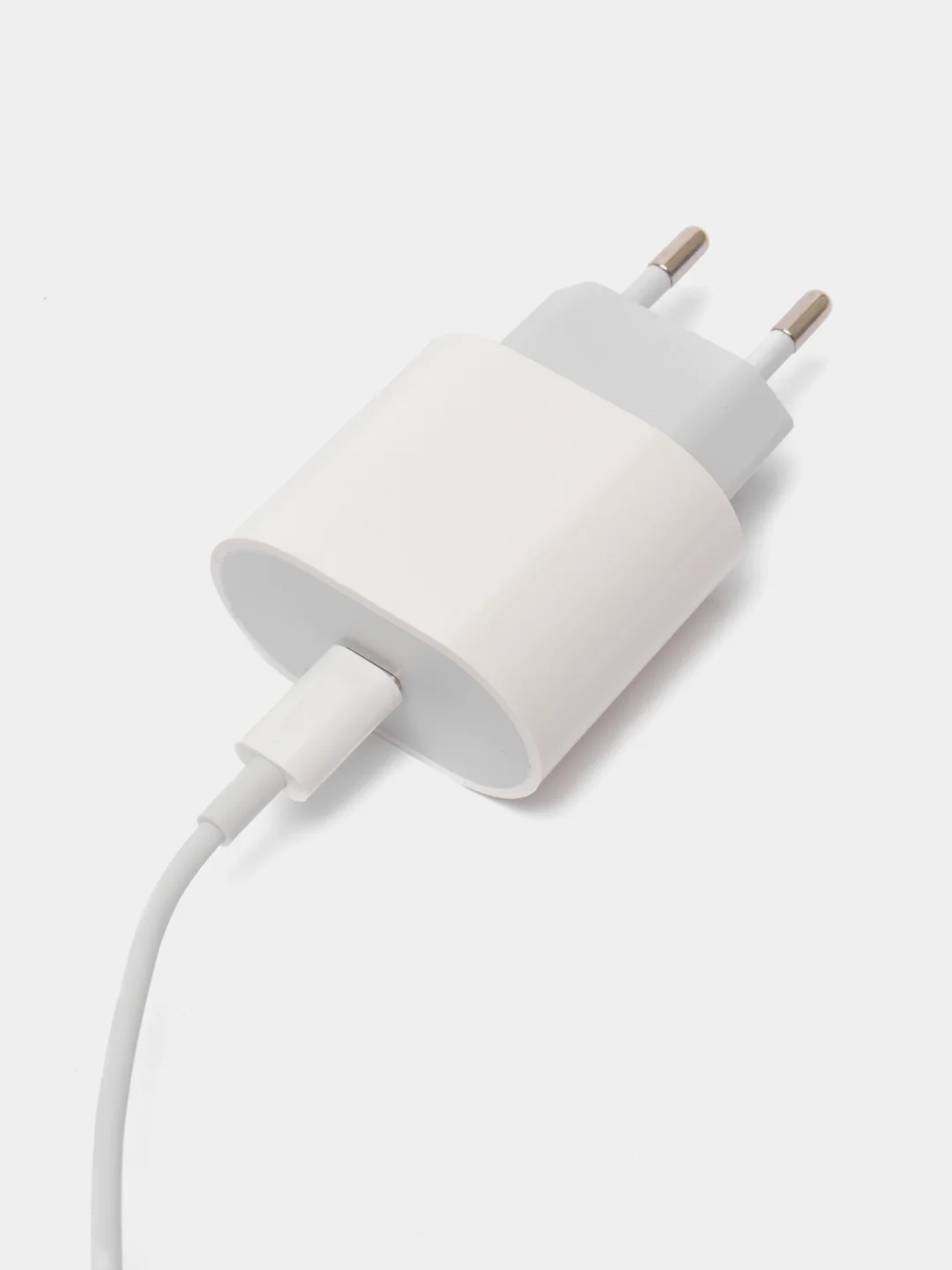 Белый блок питания для iPhone, Type-C, зарядник на айфон
