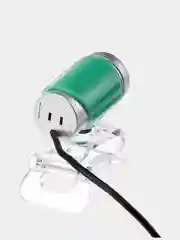 Зеленый веб-камера CBR CW 830M, 0,3 МП, 640 х 480, USB 2.0 + 3.5 мм, Jack, микрофон
