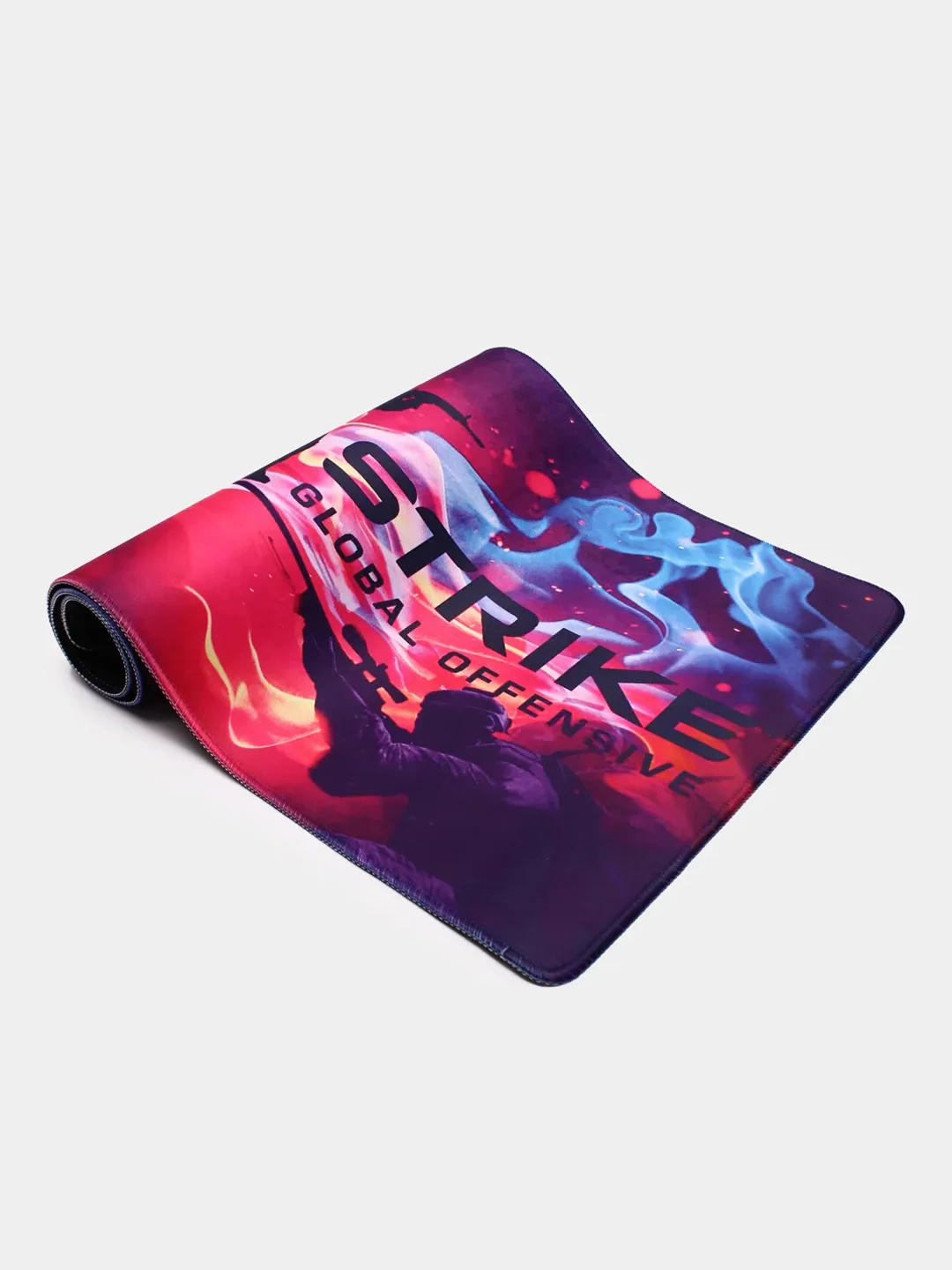 Игровой коврик для мыши и клавиатуры, большой, 700 х 300 мм, CS:GO, тканевый