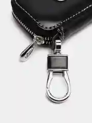 Черный чехол для ключей универсальный / ключница с логотипом авто