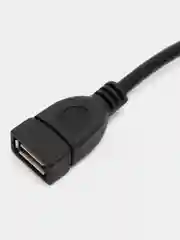 Черный кабель удлинитель USB 2.0, папа, мама