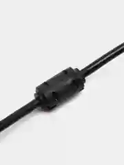 Черный кабель удлинитель USB 2.0, папа, мама