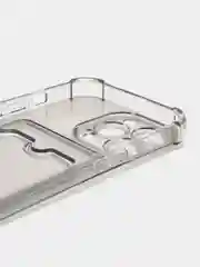 Серый чехол для iPhone 13 Pro, с карманом для карт