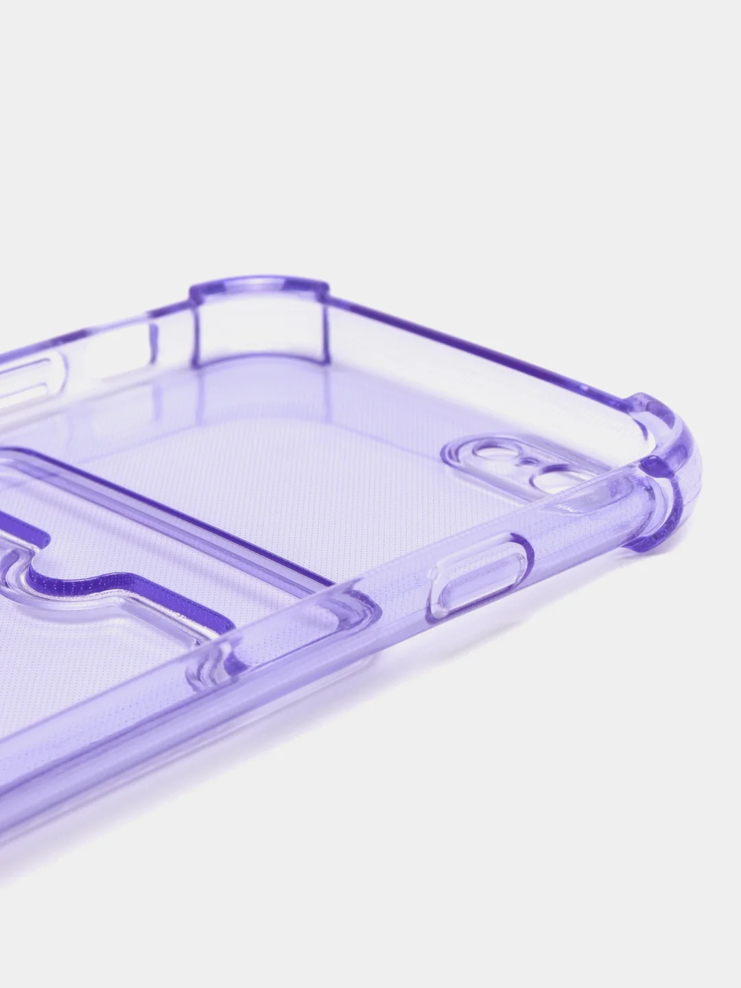 Лавандовый чехол для iPhone 6, с карманом для карт