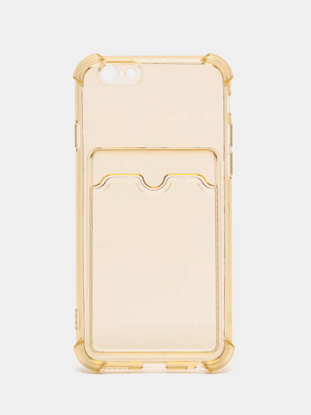 Бронзовый чехол для iPhone 6, с карманом для карт