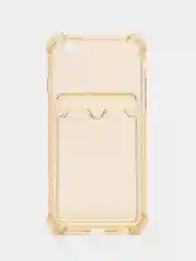 Бронзовый чехол для iPhone 6, с карманом для карт