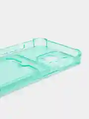 Салатовый чехол для iPhone 13 Pro, с карманом для карт