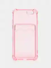 Лавандовый чехол для iPhone 6, с карманом для карт