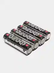 Батарейки Фаzа мизинчиковые LR03 ААА и пальчиковые LR6A АА, алкалиновые, 4 штуки