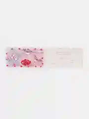 Розовый приглашение на свадьбу