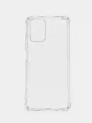Серебряный чехол Xiaomi Redmi Note 10 4G, Note 10S, Poco M5S (Сяоми Редми Ноут 10c) прозрачный черный