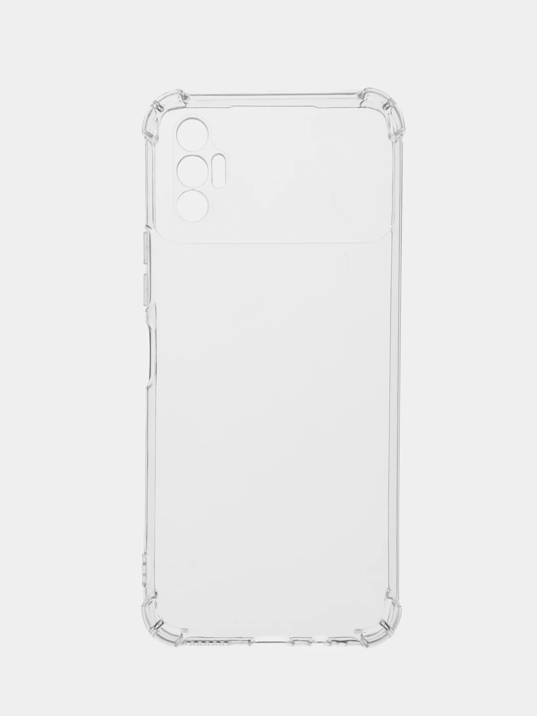 Прозрачный чехол силиконовый на Tecno Spark 8P (Техно Спарк 8П), прозрачный