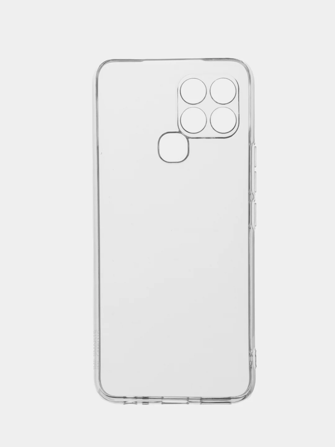 Прозрачный чехол Infinix Smart 6 / Инфиникс Смарт 6, прозрачный силиконовый