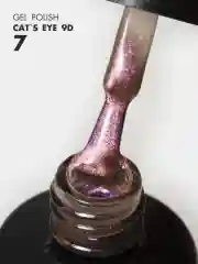 Фуксия гель лак  Foxy Expert кошачий глаз 9D (CATS EYE 9D) , 8 ml