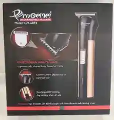 Золотой машинка для стрижки волос ProGemei GM-6058