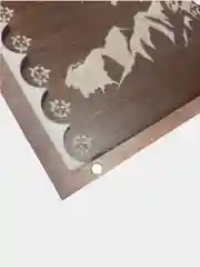 Нарды подарочные "Танк", дорожные нарды