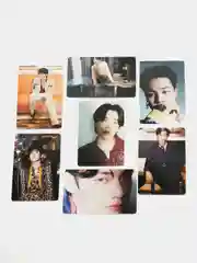 Зеленый карточки K-POP "BTS", "Dicon"