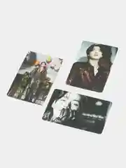 Красный карточки K-POP "BTS", "Dicon"