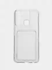 Чехол Silicone Card Holder для Infinix Hot 12i, 12 Play, 12 VIP, Smart 6, 6 HD