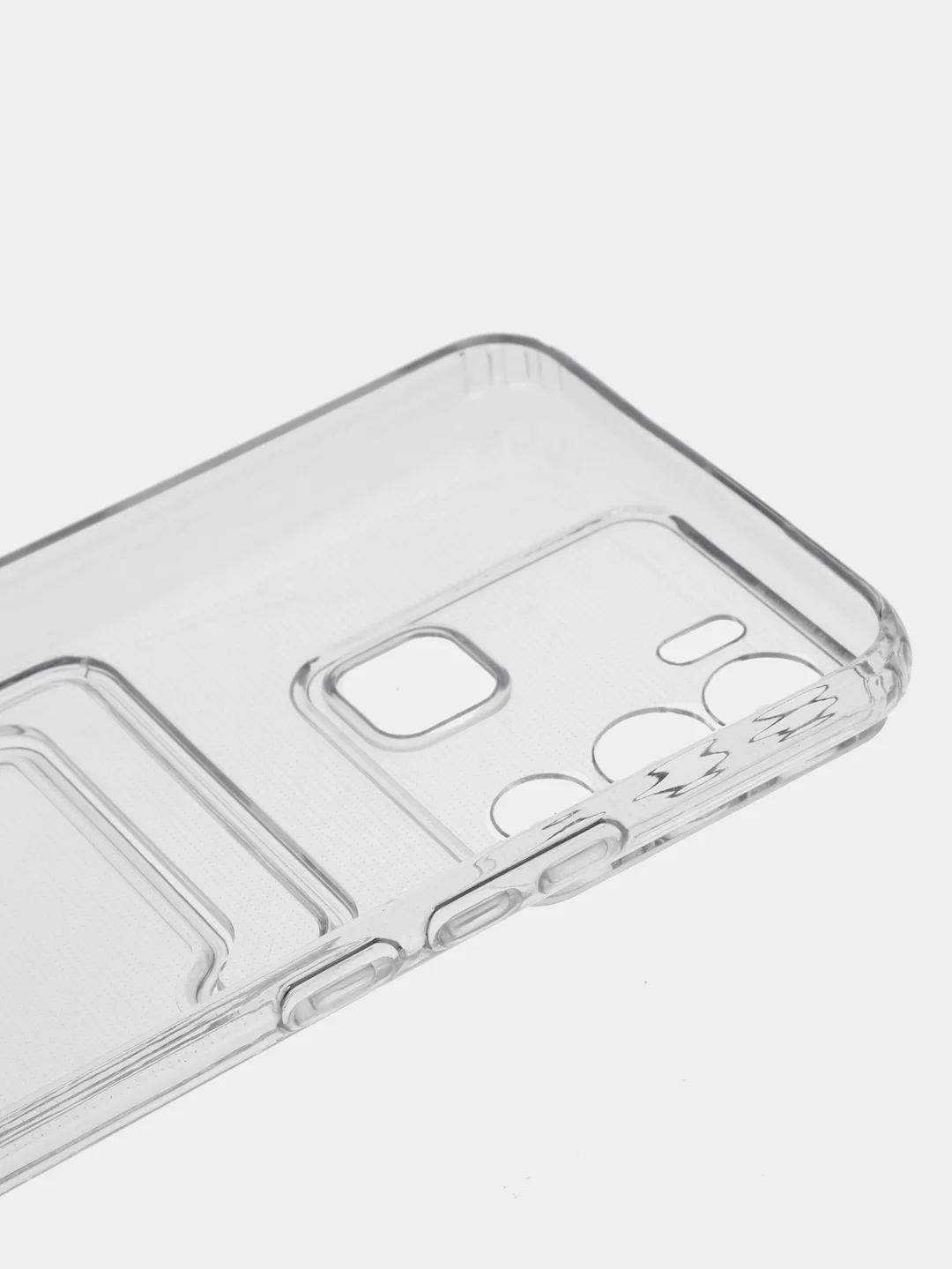 Чехол Silicone Card Holder для Infinix Hot 12i, 12 Play, 12 VIP, Smart 6, 6 HD
