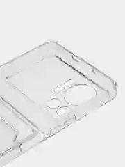 Чехол Silicone Card Holder для Infinix Hot 12i, 12 Play, 12 VIP, Smart 6, 6 HD